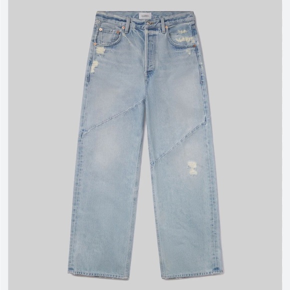 Citizens of Humanity Ayla Swirl Baggy Jeans In Hallstatt Size 28